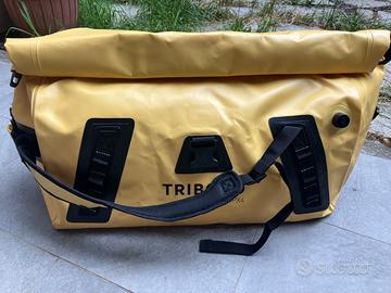 Sacca DUFFLE BAG ermetica viaggio 60 L gialla