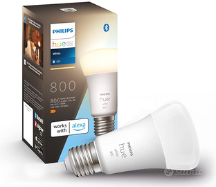 Philips Hue White (luce calda) Lampadina Smart LED