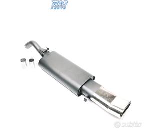 SILENZIATORE DI SCARICO PER VOLKSWAGEN VW GOLF II 