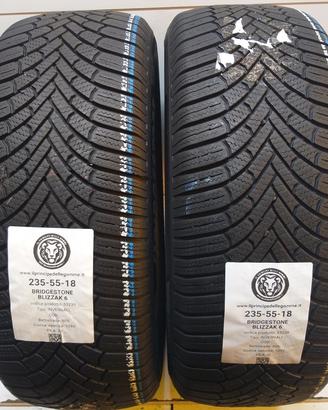 2 GOMME 235 55 18 BRIDGESTONE A53239