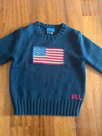 Maglione Ralph Lauren bambino 4 anni