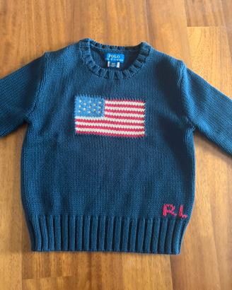 Maglione Ralph Lauren bambino 4 anni