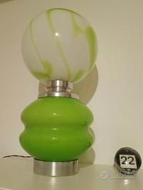 Mazzega lampada vintage Murano Space Age 