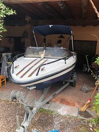Barca 40cv + Carrello (senza patente)