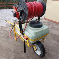 carriola pompa irroratrice rame