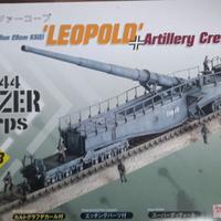 cannone leopold  treno modellismo ferroviario