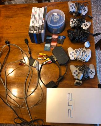 PS2+n5 pad+multitap collezionismo