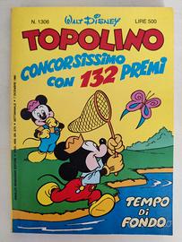 Topolino 1306 come nuovo + inserti e bollini