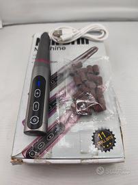 fresa per unghie con accessori 