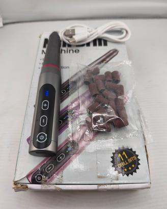 fresa per unghie con accessori 