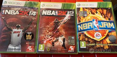 Giochi nba xbox 360 2k12 2k14 jam