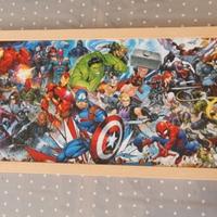 Cornice PUZZLE in legno su misura, ENTRATE