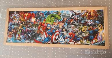 Cornice PUZZLE in legno su misura, ENTRATE