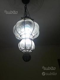 Lampadario ferro battuto 50 euro