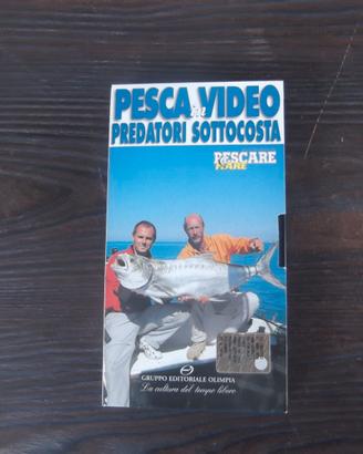 Ed. Olimpia VHS Predatori Sottocosta Pescare Mare
