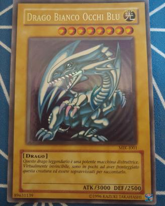 Drago Bianco Occhi Blu MIK-I001 Ultra Rara