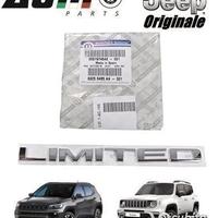 Sigla scritta limited logo jeep renegate compass
