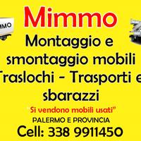 Traslochi, Sbarazzi e Montaggio/Smontaggi Mobili