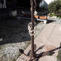 antica ancora di mare fine '800