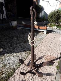 antica ancora di mare fine '800