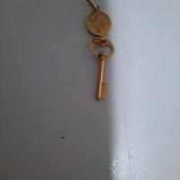 Chiavetta della felicità in oro 750
