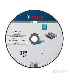 Disco bosch per smerigliatrice frullino