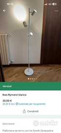 Lampada Nymane Pasquale Renna