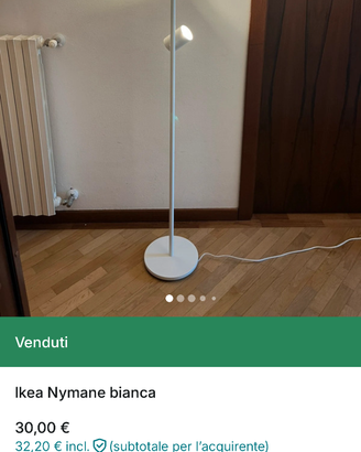 Lampada Nymane Pasquale Renna