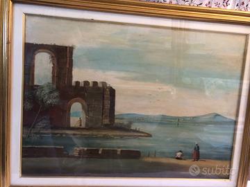 Olio su tela anni 50