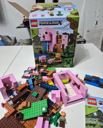 lego minecraft the pig house 