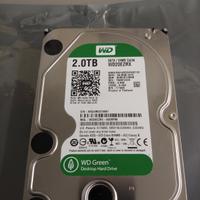 hard disk 2tb WesternDigital Green