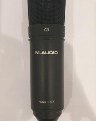 Microfono M Audio Nova Black 