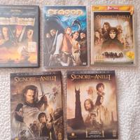 📀 Lotto DVD Eragon + Piraiti + Signore Anelli