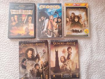 📀 Lotto DVD Eragon + Piraiti + Signore Anelli