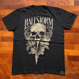 Halestorm Europe Tour 2016 t-shirt L