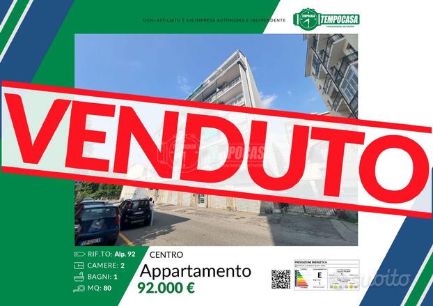 Alpignano centro appartamento di 85mq con doppia e