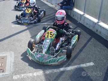 TONY kart 60 rookie, pronto gara, diversi ricambi