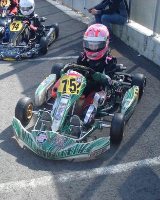 TONY kart 60 rookie, pronto gara, diversi ricambi