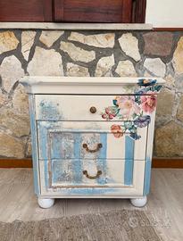 comodino shabby