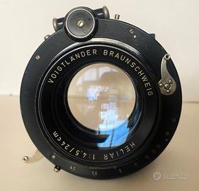 VOIGTLANDER  HELIAR 24cm F4.5 Compound SINAR board