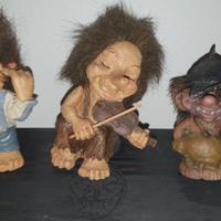 TRIO TROLL NORVEGESI  DA COLLEZIONE