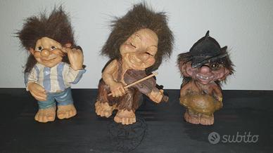 TRIO TROLL NORVEGESI  DA COLLEZIONE