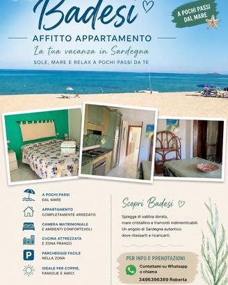 Appartamento vacanza Badesi