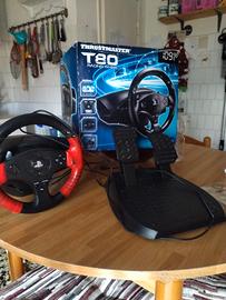 Set pedali/volante Thrustmaster T80