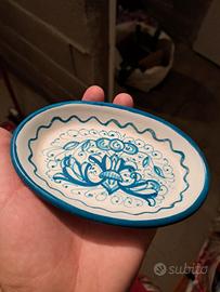Portasapone in Ceramica di Deruta "Bettini"