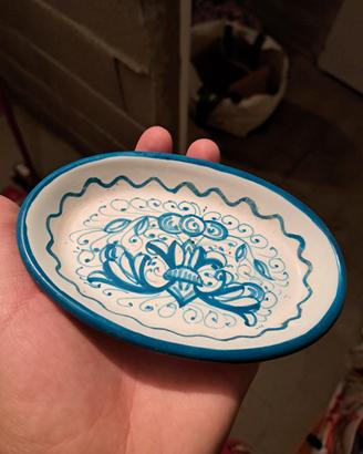 Portasapone in Ceramica di Deruta "Bettini"