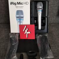 IK MULTIMEDIA IRIG MIC HD MICROFONO DIGITALE USB