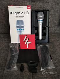 IK MULTIMEDIA IRIG MIC HD MICROFONO DIGITALE USB