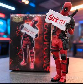1 Deadpool PVC Action Figure Marvel 8 cm con scato