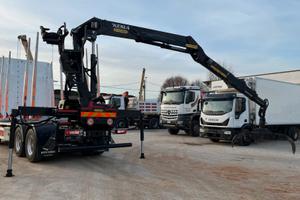 Volvo FH540 euro 6 Gru caricatore + struttura tras
